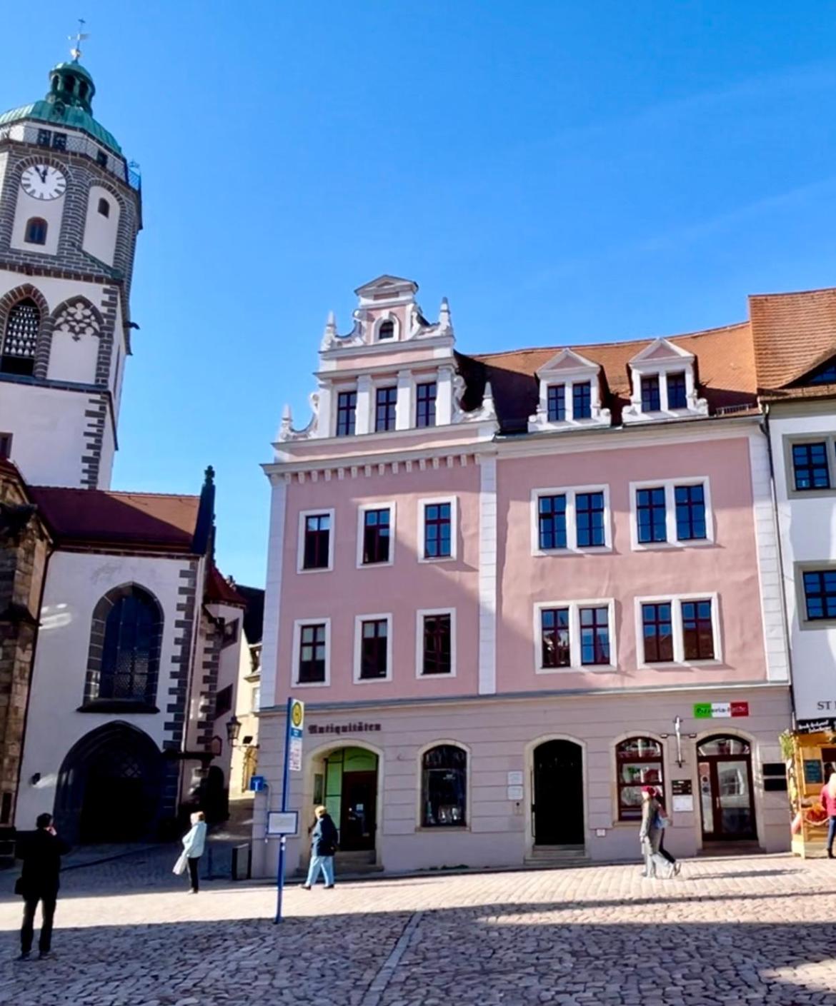 Pension Am Markt Майсен Екстер'єр фото